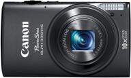 canon powershot elph 330 12.1mp digital camera - 10x optical image stabilized zoom, 3-inch lcd (black) logo