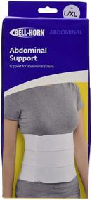 img 3 attached to 🤰 Bell-Horn Elastic Abdominal Support Binder - White - Large/X-Large (Waist: 45 to 62 Inches)