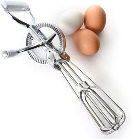 img 1 attached to 🥚 Norpro Egg Beater Classic Hand Crank Stainless Steel Mixer: Efficient 12-Inch Tool for Easy Mixing