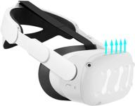 🔒 enhance vr safety: eyglo vr protective shell for oculus quest 2 headset – white logo