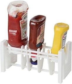 img 3 attached to 🍯 Condiment Organizer for Home X Enhances Condiments