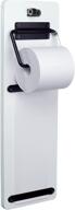 📝 excello global products wall-mounted note paper dispenser kit with 160 feet roll of paper (white) логотип