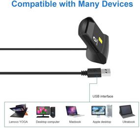 img 1 attached to 📚 Zoweetek Multi-Function CAC Card Reader for DOD Military Common Access Smart Card, ID Card, SD, SDHC, SDXC, Micro SD/T-Flash, MMC, Micro SDHC, Micro SDXC, and SIM Cards – Enhanced SEO-Friendly Product Name