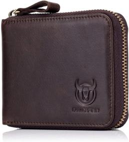 img 4 attached to BULLCAPTAIN Leather Wallet for Men - Blocking Wallets and Stylish Accessories