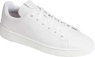 toms travel lite white leather men's shoes logo