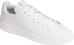 img 4 attached to TOMS Travel Lite White Leather Men's Shoes