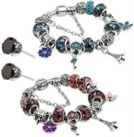 revki bracelet enameled european crystal logo