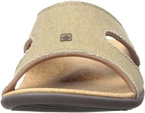 img 3 attached to 👡 Spenco Kholo Slide Sandal Straw: Comfort and Style Combined