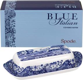 img 1 attached to 🧈 Blue Italian Covered Butter by Spode