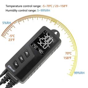 img 3 attached to Pre-Wired Elitech STC-1000WiFi-TH Thermostat Temperature and Humidity Controller