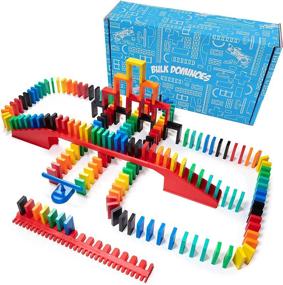 img 4 attached to 🎢 Pro Scale Stacking Toppling Dominoes - Bulk Set