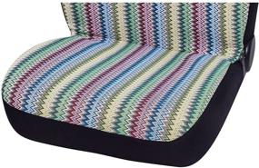 img 1 attached to Road Comforts Boho Baja Seat Covers Baja Saddle Blanket Seat Covers - Airbag Compatible