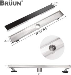 img 2 attached to Brüun Tempered Stainless Bathroom Leveling