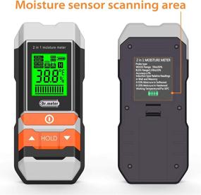img 1 attached to 🌲 Dr Meter Multifunctional Moisture Meter for Firewood and Furniture