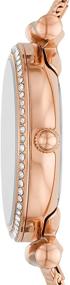 img 3 attached to Часы "Fossil Women's Carlie Mini Gold/Rose Gold-Tone из нержавеющей стали с кварцевым механизмом