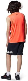 img 1 attached to Under Armour Exploded Sleeveless T Shirt Boys' Clothing