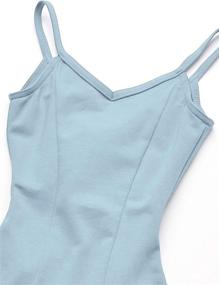 img 1 attached to 👗 Capezio Princess Camisole Leotard for Girls - Classics Collection