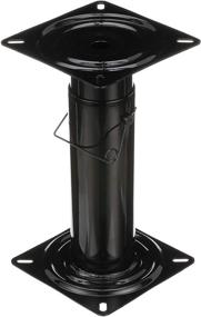 img 2 attached to 💺 Attwood 91320-ADJ Adjustable Pedestal for Boat Seat: Height Adjustable 11 ½-17 ½ Inches, Black Powder Coated