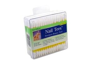 img 1 attached to 💅 Fran Wilson Nail Tees Cotton Tips 120 Count (2 PACK) - Ultimate Nail Tool for Precise At-Home Manicure & Pedicure