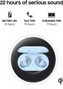 img 3 attached to 🎧 Samsung Galaxy Buds Plus, наушники True Wireless с беспроводным зарядным кейсом, облачно-синие - американская версия