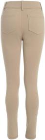 img 3 attached to 👖 Sensory-Friendly Legging for Nautica Girls' School Uniforms