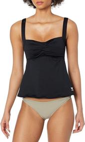 img 4 attached to TYR Womens Twisted Solid Tankini Women's Clothing