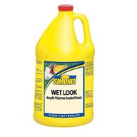 🔍 simoniz cs0740004 wet look floor sealer and finish, 1 gal bottles per case (pack of 4) - long-lasting glossy floor coating for excellent protection logo