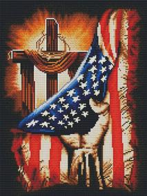 img 4 attached to Beginners Decor14 2×18 1Inch: American Cross Stitch Embroidery - Discover the Art of Embroidery with Ease!