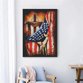 img 2 attached to Beginners Decor14 2×18 1Inch: American Cross Stitch Embroidery - Discover the Art of Embroidery with Ease!