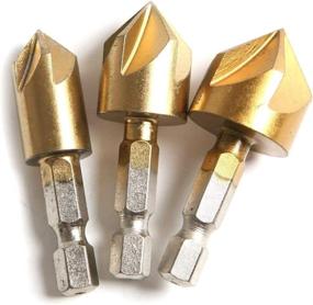 img 2 attached to Shank Flutes Titanium Countersinks Drill