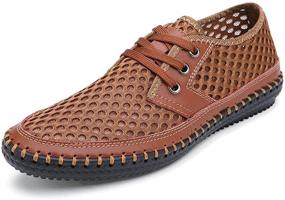 img 4 attached to 👞 Stylish MIXSNOW Poseidon Loafers: Comfortable Casual Walking Shoes for Men