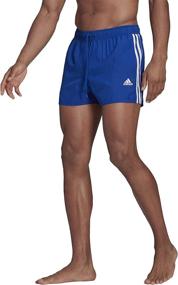 img 4 attached to Premium adidas Men's Classic 3-Stripes Swim Shorts: Iconic Style Meets Supreme Comfort