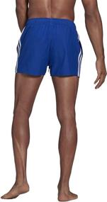 img 3 attached to Premium adidas Men's Classic 3-Stripes Swim Shorts: Iconic Style Meets Supreme Comfort