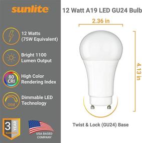 img 3 attached to 💡 Sunlite 88255: Dimmable Bulb with Comparable Lumen Output