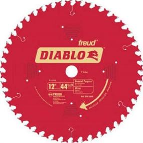 img 1 attached to Freud D1244X Diablo 12-inch 44 Tooth ATB General Purpose Miter Saw Blade with 1-inch Arbor for Enhanced SEO