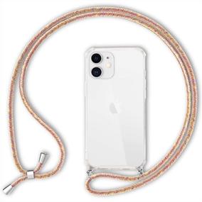 img 4 attached to NALIA Necklace Cover With Band Compatible With IPhone 12 / IPhone 12 Pro Case Cell Phones & Accessories