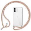 nalia necklace cover with band compatible with iphone 12 / iphone 12 pro case cell phones & accessories logo