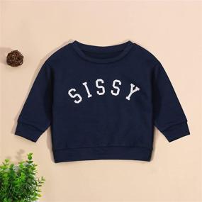 img 3 attached to Thorn Tree Toddler Sweatshirt Pullover Apparel & Accessories Baby Girls in Clothing