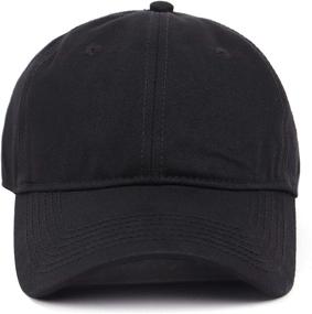 img 3 attached to 🧢 Zylioo Oversize XXL Baseball Caps: Adjustable Dad Caps for Big Heads - 22-25.5 Inches, Extra Large Low Profile Golf Hats