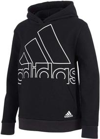 img 2 attached to Свитшот с капюшоном adidas Boys с логотипом