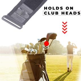 img 1 attached to Pytoss Magnetic Rangefinder Strap: The Ultimate Golf Cart Accessory for Your Range Finder Case