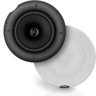 🔊 pyle pdicbt67: 6.5” bluetooth universal flush mount speaker system with 300w stereo sound logo