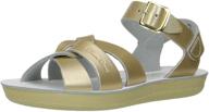 👞 premium salt water sandals sun san swimmer boys' shoes: stylish and durable sandals for kids logo