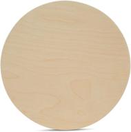 wood circles 30 inch | 1/4 inch thick birch plywood discs for crafts | pack of 1 unfinished wood circles by woodpeckers - high-quality wood rounds logo