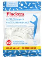 💯 plackers hi performance fine flossers (100 total) - convenient 2 bag deal! logo