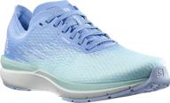 salomon accelerate running turquoise kentucky women's shoes logo