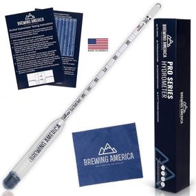 img 4 attached to 🌙 Pro Series Traceable Alcohol Hydrometer Tester 0-200 Proof & Tralle - Made in America for Distilling Moonshine & Proofing Distilled Spirits