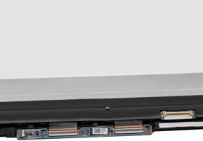 img 1 attached to 🖥️ Высококачественная замена сенсорного ЖК-экрана для HP Pavilion X360 M3-U 13-U 13T-U - LP133WH2-SPB6 с включенной рамкой