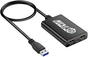 img 4 attached to 💻 UNSTINCER USB 3.0 двойной HDMI адаптер: расширение дисплея с стерео выходом для Windows, ChromeBook, MacBook