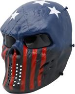 puddingstation full face airsoft mask: the ultimate gear for masquerade halloween cosplay, movie props, and outdoor adventures! logo